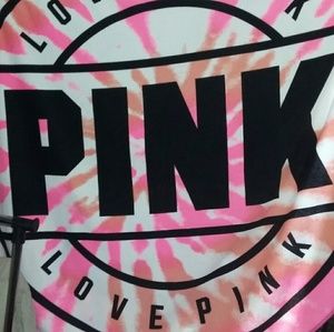 Victoria's Secret PINK Round Beach Towel